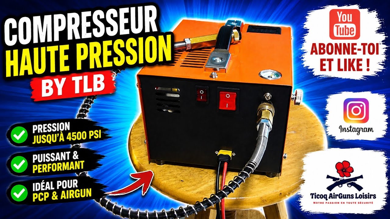 Compresseur Haute Pression By TLB ( PCP,Automobile,Ballons ..)
