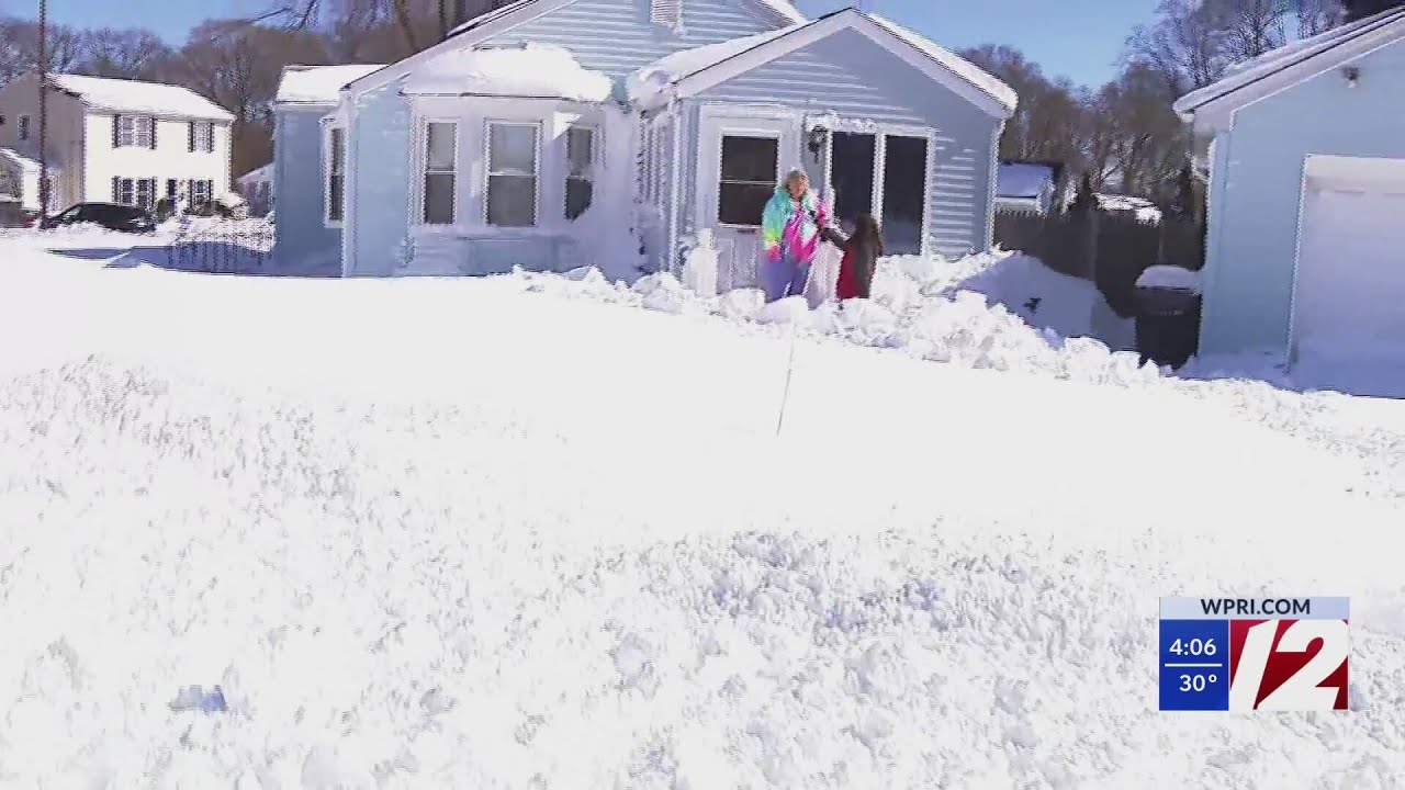 Roads, driveways across the state still covered by heavy snow