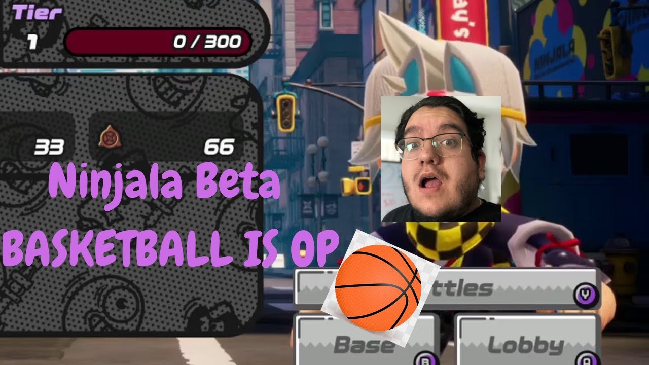 The basketball is OP! | Ninjala Beta Gameplay!