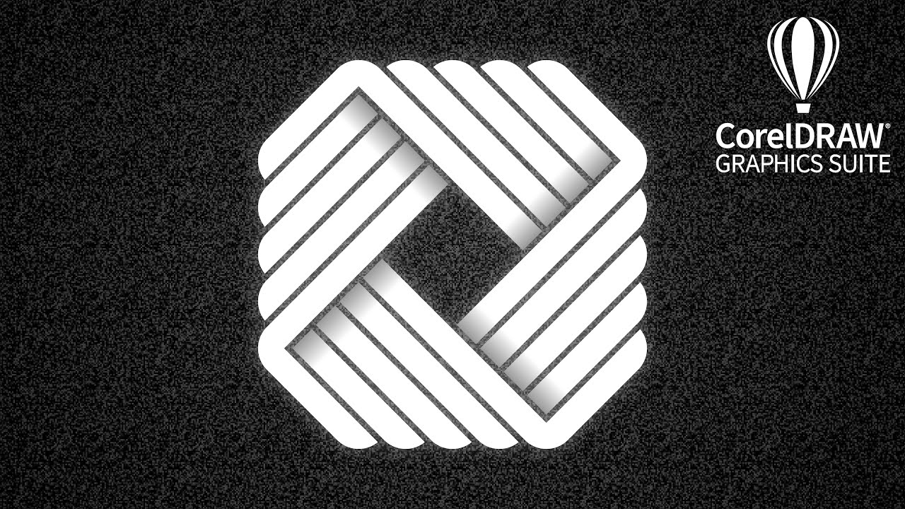 Impossible logo | Learn logo design | Corel DRAW tutorials | 009