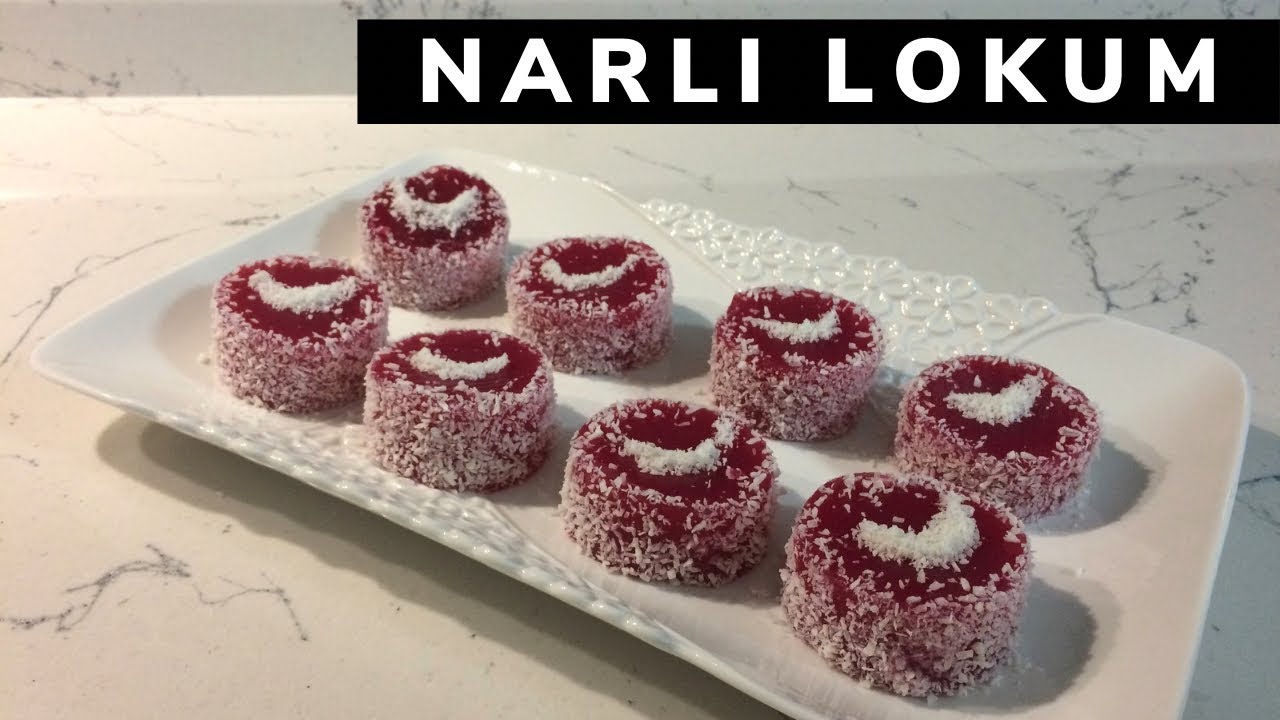 !!  Nar Ferahlığı 😋Bardağı Olan Herkes  Yapabilir 👍Narlı Lokum