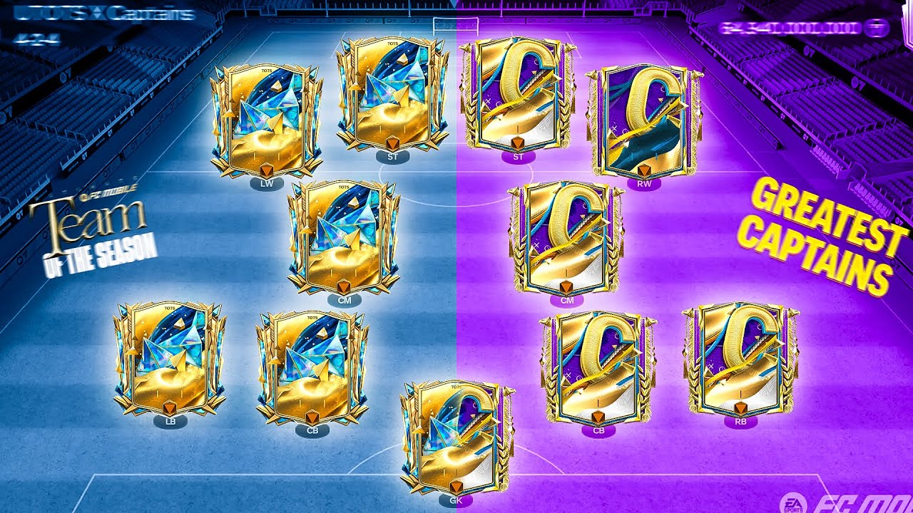 UTOTS X Greatest Captains - Best Special X Squad Builder! FC Mobile 25