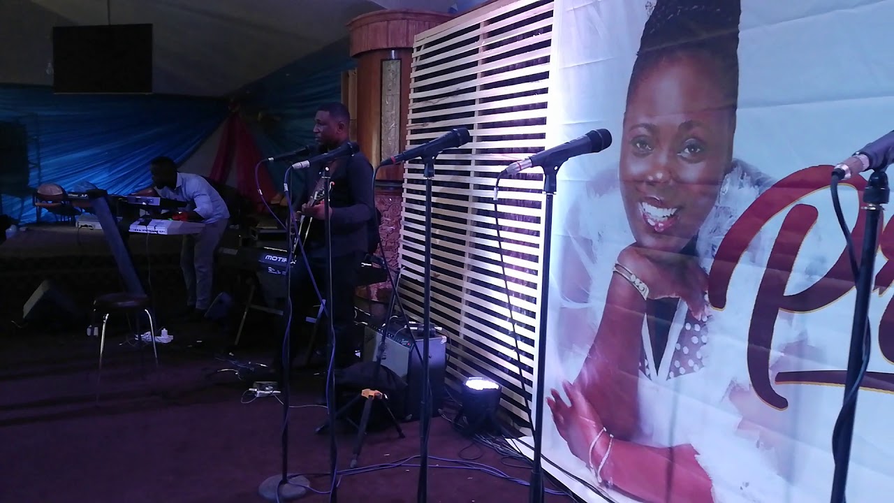 Band sound check - Lift Up your eyes, Lionel Peterson