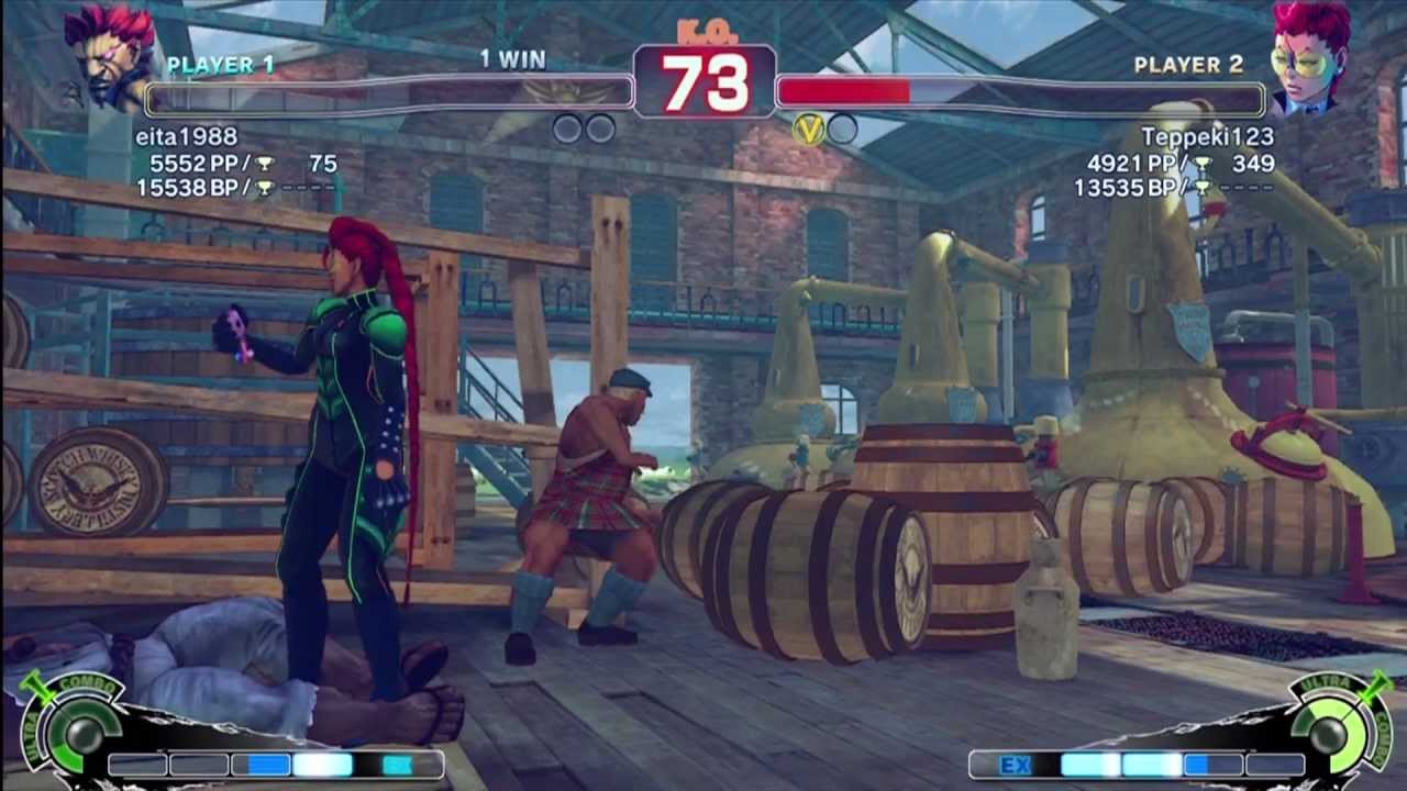 Kyabetsu (Viper) vs Eita (Akuma) - AE 2012 Match *1080p HD*