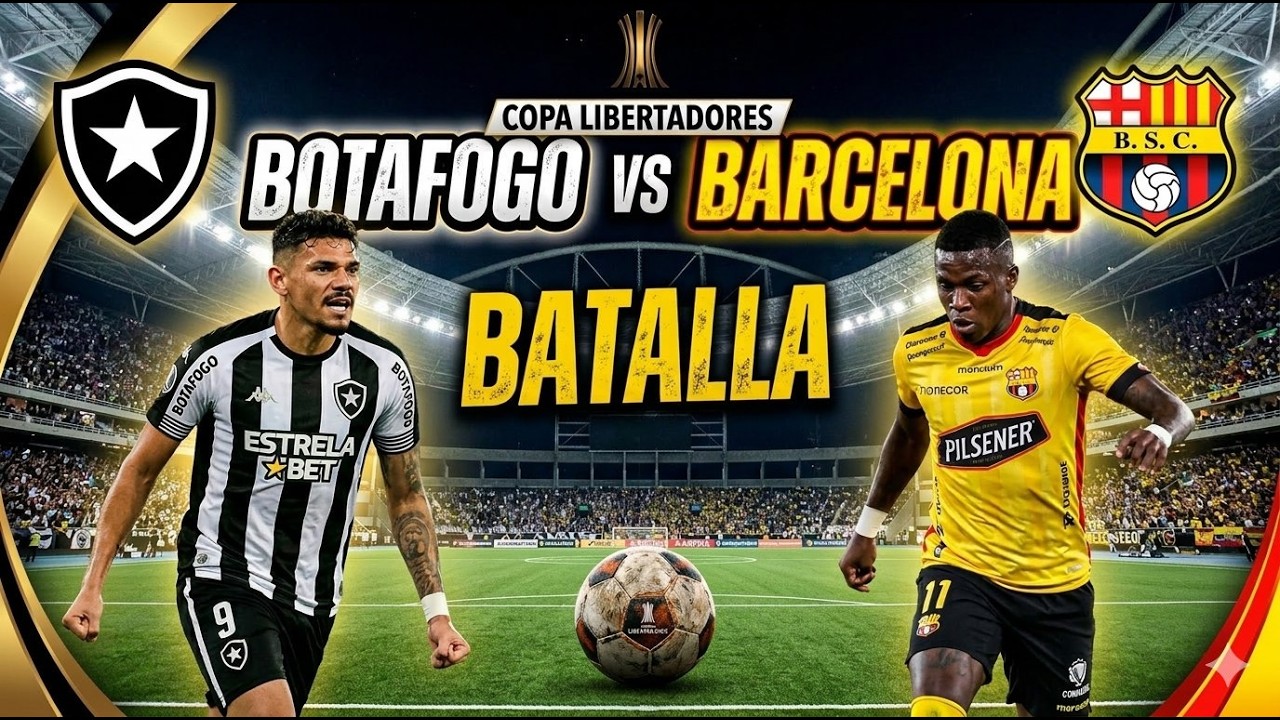 ¿Tiene Barcelona SC 🟡🇪🇨 lo necesario para vencer a Botafogo ⚫️ en Brasil? 🇧🇷 JUGANDO FORTNITE 🔥