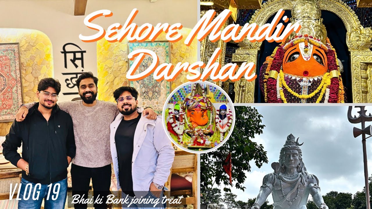 Sehore Mandir Darshan Vlog 🙏🏻❤️🚩