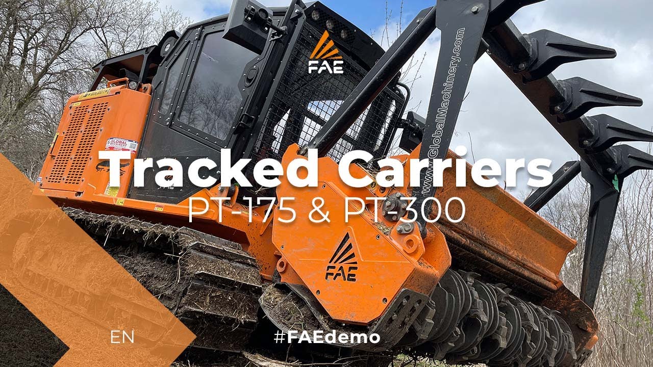 FAE's powerful PT-175 and PT-300 - Demo Days with Global Machinery - Eagle Nebraska