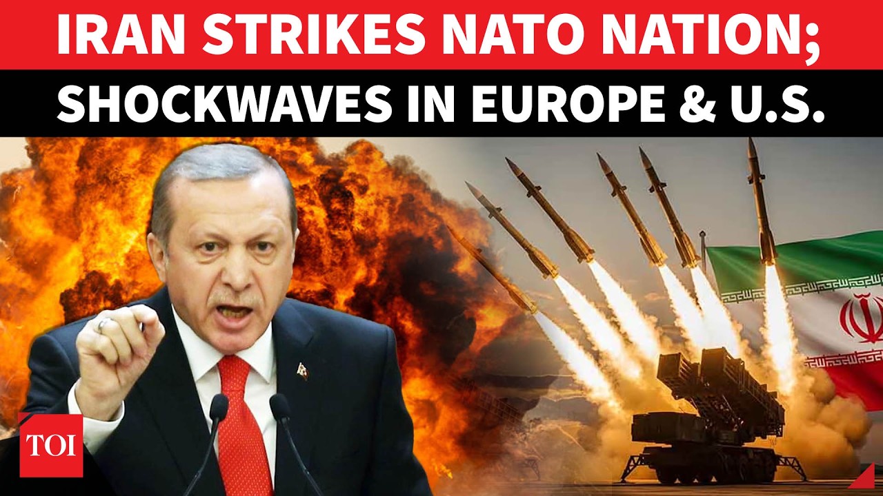 Iran Unleashes First Ballistic Missile Attack On NATO Territory; Bloc In Action, Turkey Rains Fire