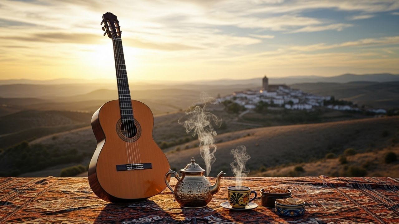 Spanish Guitar & Oud - Beautiful Flamenco Rumba Instrumental Creating Smooth Calm Atmosphere