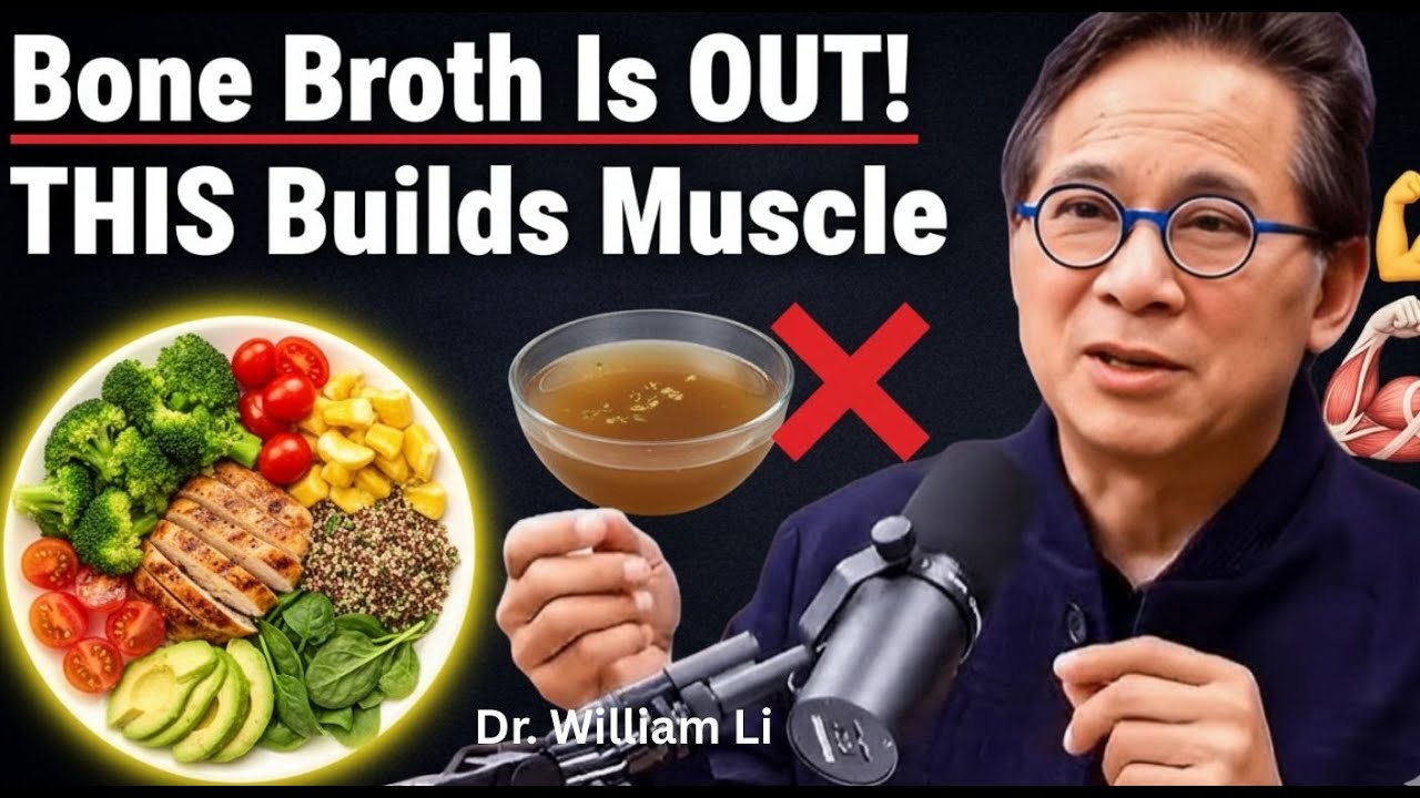 Forget Bone Broth! This One Food Rebuilds Muscle & Destroys Sarcopenia | Dr. William Li