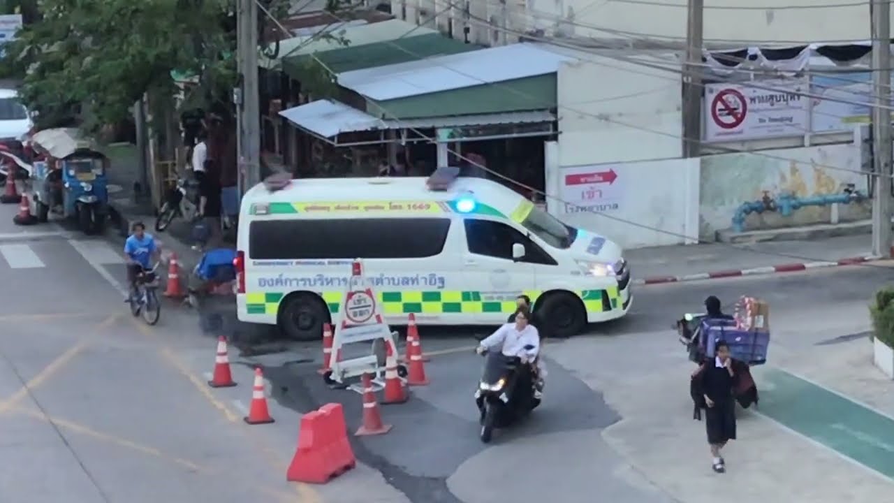 #อุบัติเหตุ#เจ็บป่วยฉุกเฉิน#โทร#1669#รถพยาบาล#โรงพยาบาลราชวิถี#รถฉุกเฉิน#ambulance#siren#7วันอันตราย