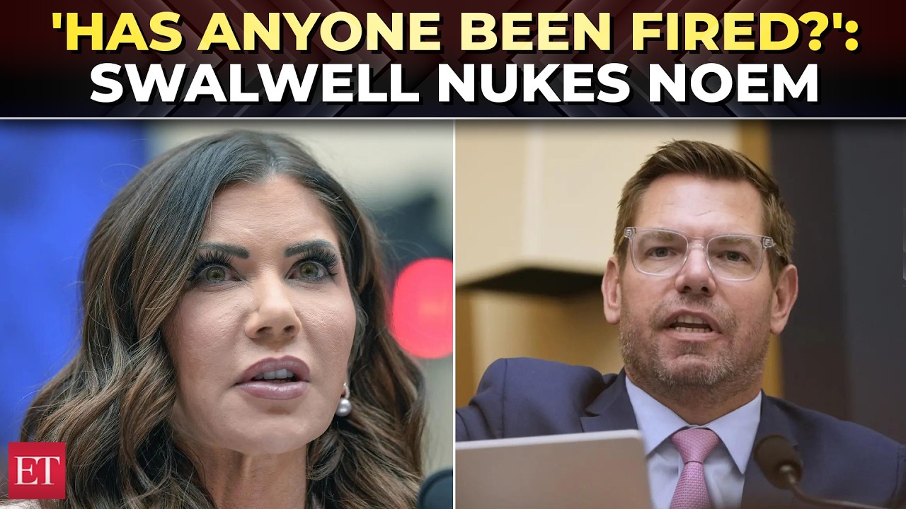 'President Trump also a convicted felon': Swalwell clashes with Kristi Noem over deported 'neighbor'