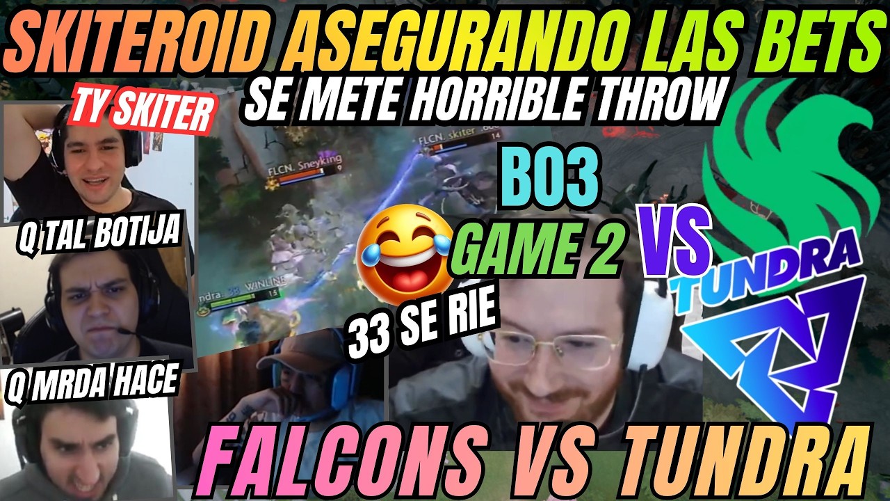SKITEROID SE METE UN RICO THROW PARA ASEGURAR LAS BETS- FALCONS VS TUNDRA -GAME2 -B03-DREAMLEAGUE