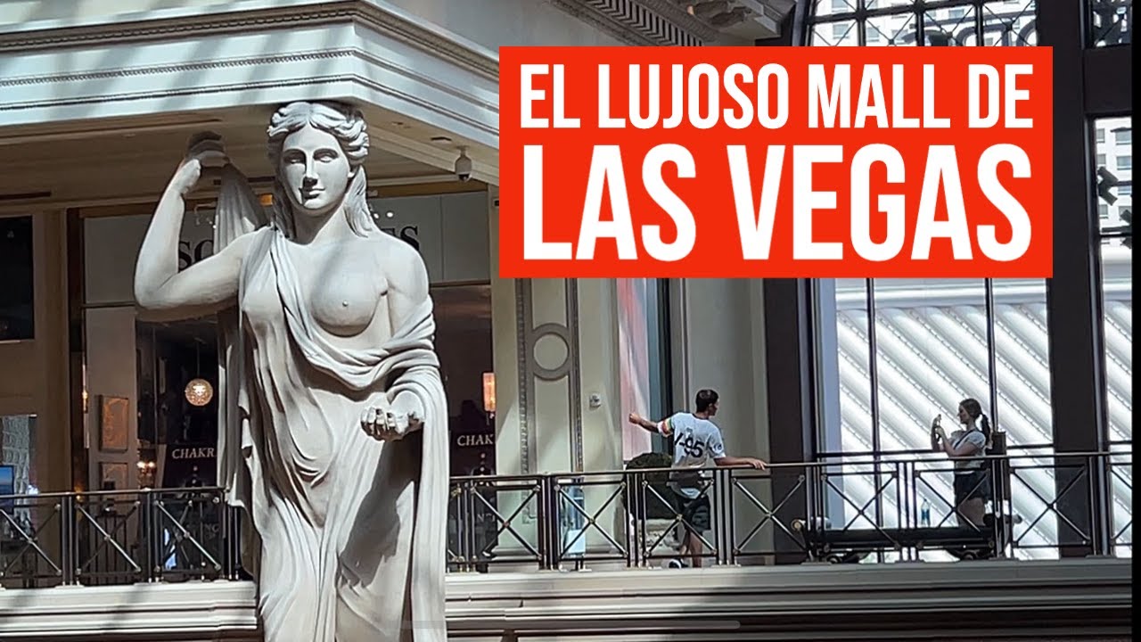 El lujoso mall The Forum Shops at Caesars de Las Vegas