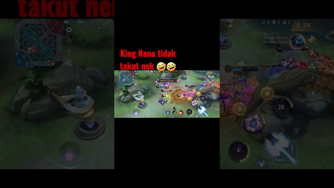 Kejar sampai Base 😡😡 #KingNana #topglobalnana
