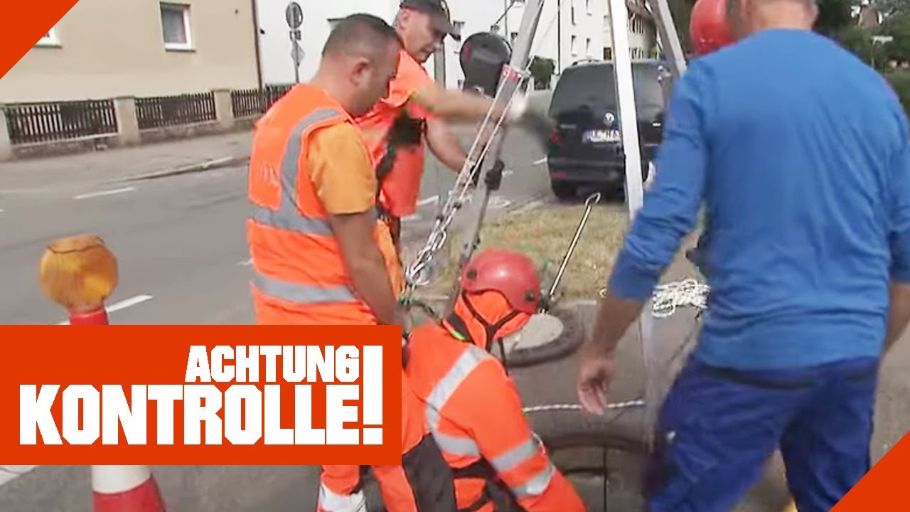Unter der Erde! Sauerstoff wird knapp in engem Kanal! 2/2 | Achtung Kontrolle | KabelEins