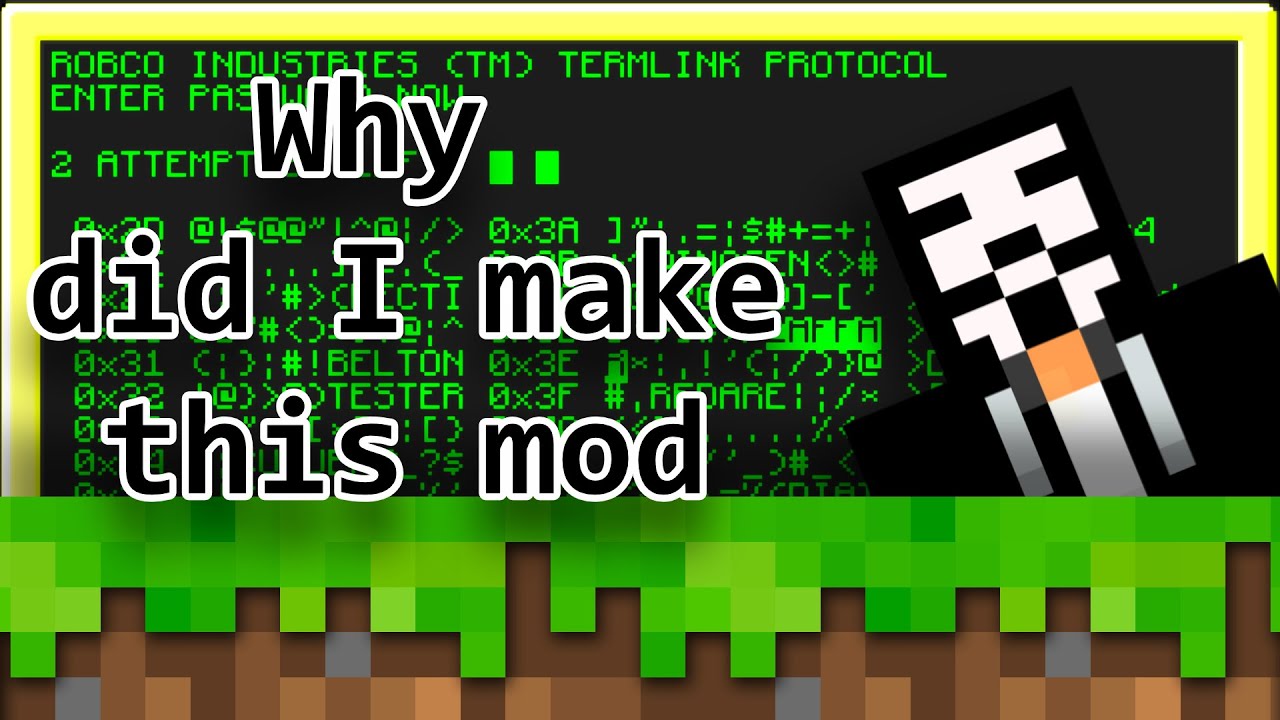 Why did I make this Mod?