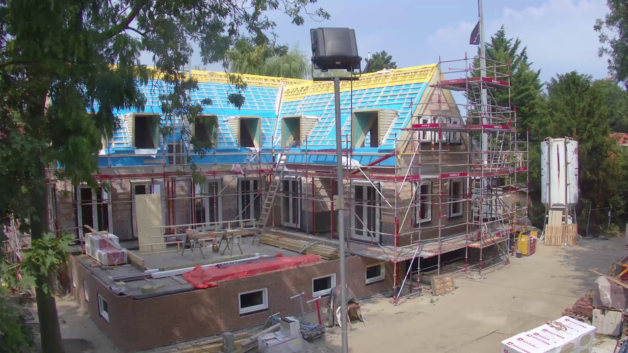 Timelapse nieuwbouw woning