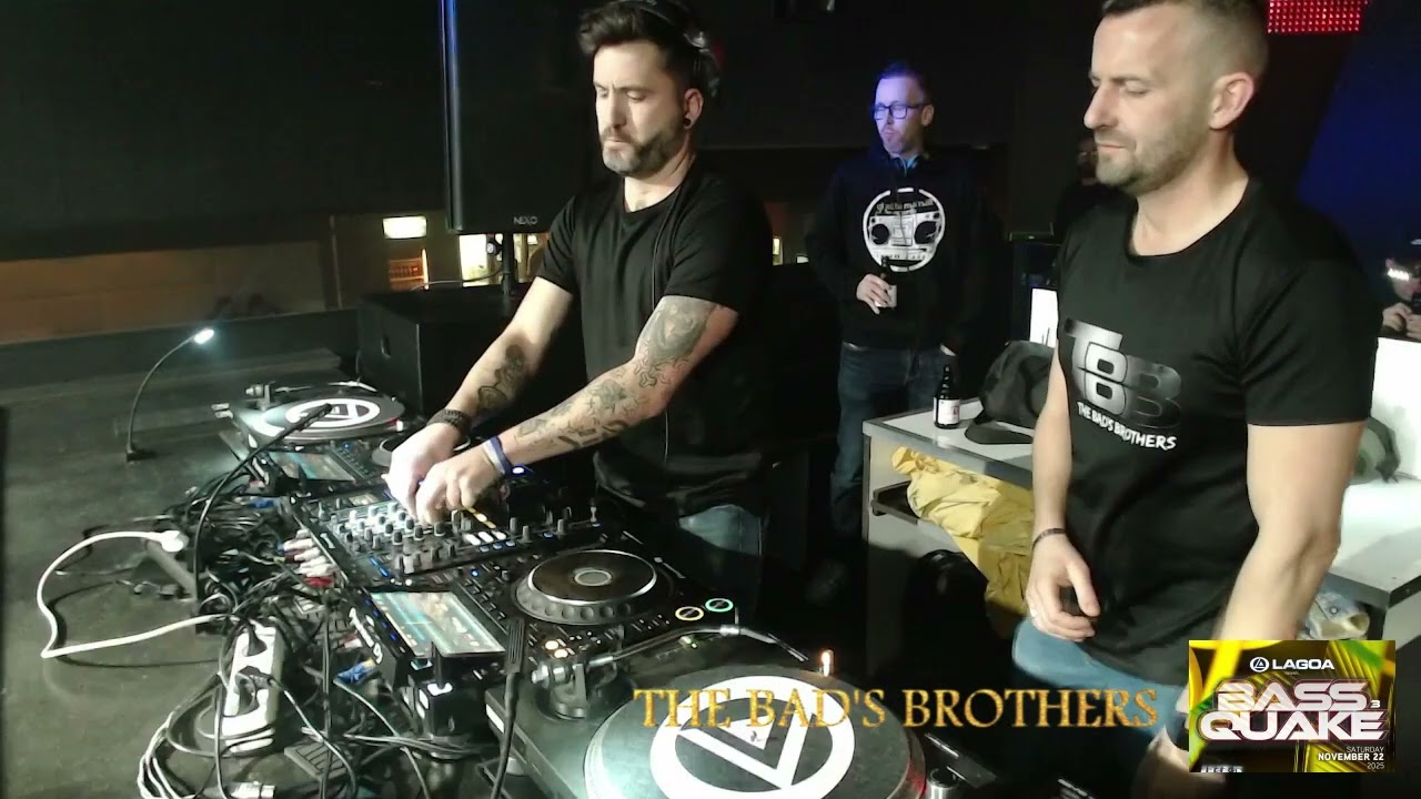 The Bad&rsquo;s Brothers @ BassQuake#3 (22/11/25 Lagoa Menen) 