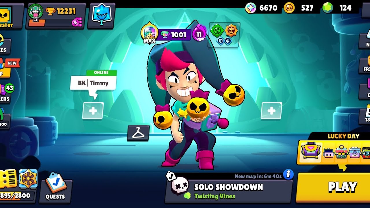 Day 15 of playing brawl stars every day until Uno Chester returns #brawlstars #chester 