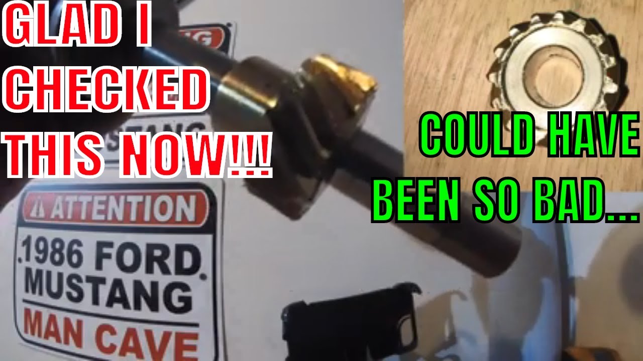 Changing The Distributor Gear - I Had the Wrong One, Glad I Found it NOW!!!
