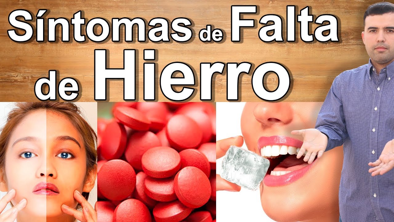TE FALTA HIERRO - Signos y Síntomas de la Deficiencia de Hierro Que Sufres Día a Día y No lo Sabes