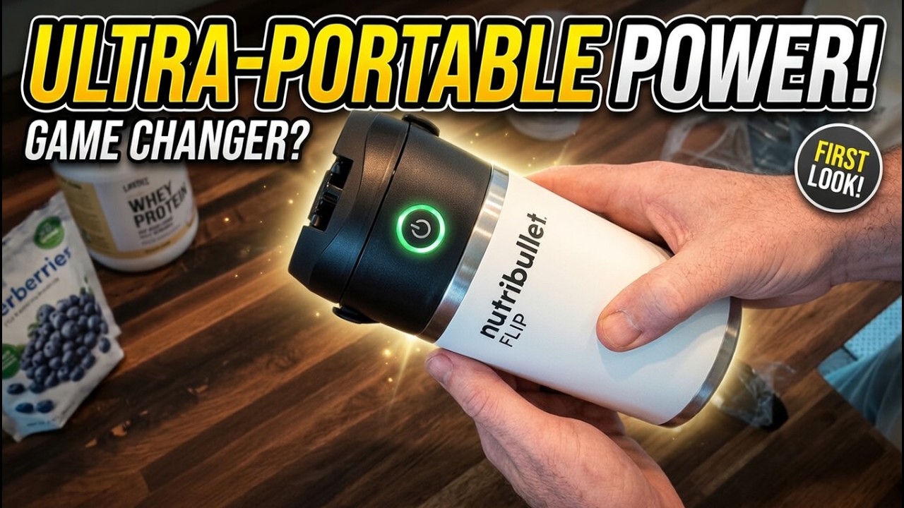 Nutribullet Flip First Look, Game Changer for Fitness?