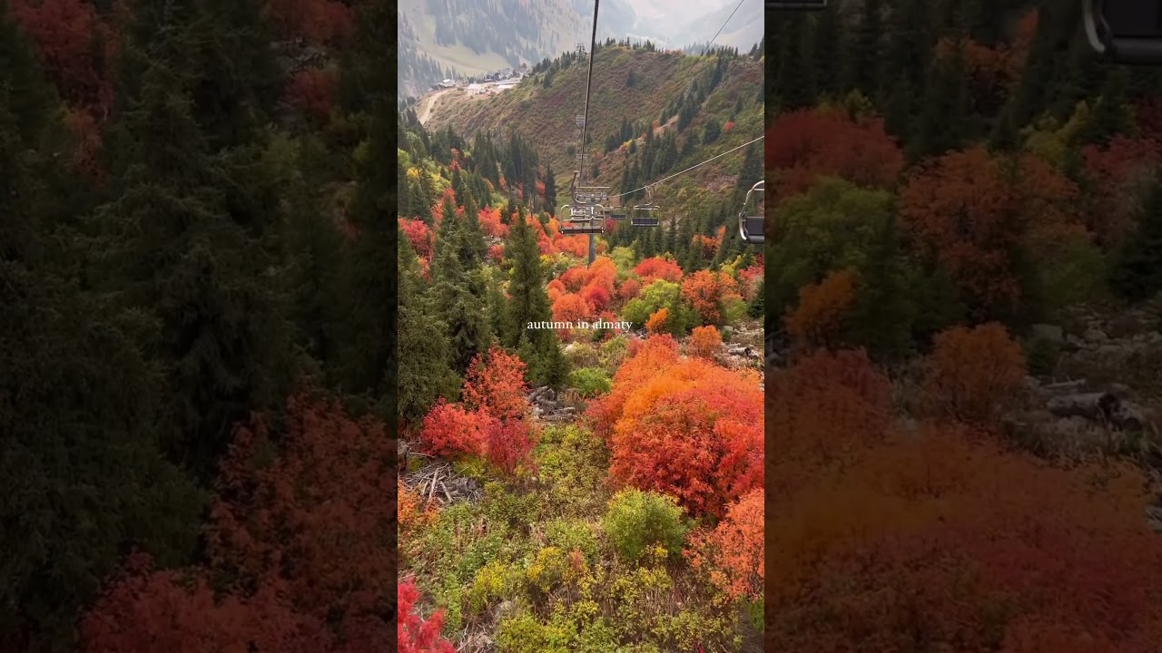 Autumn in Almaty🍂, Kazakhstan 🇰🇿