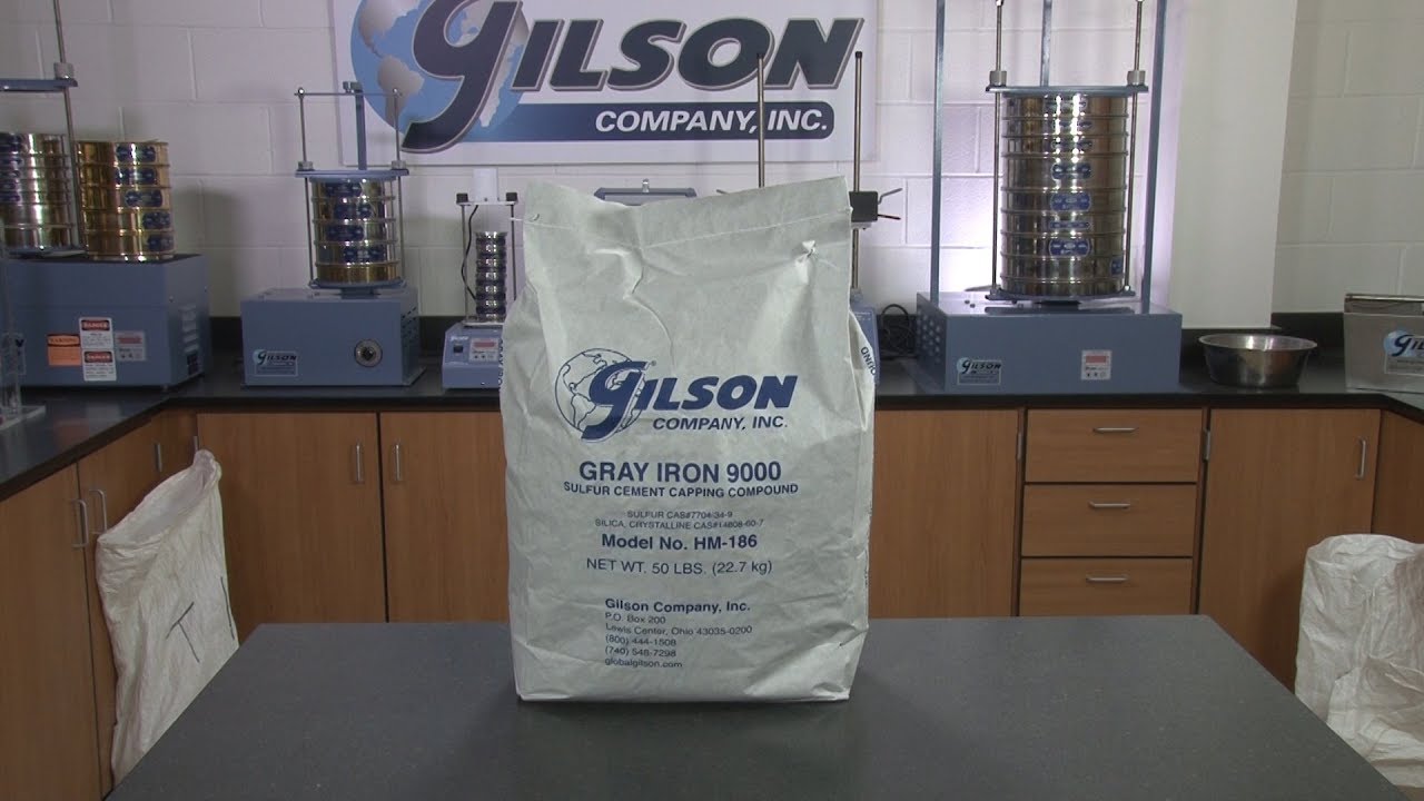 Gilson Gray Iron 9000 Sulfur Mortar Capping Compound (HM-186)