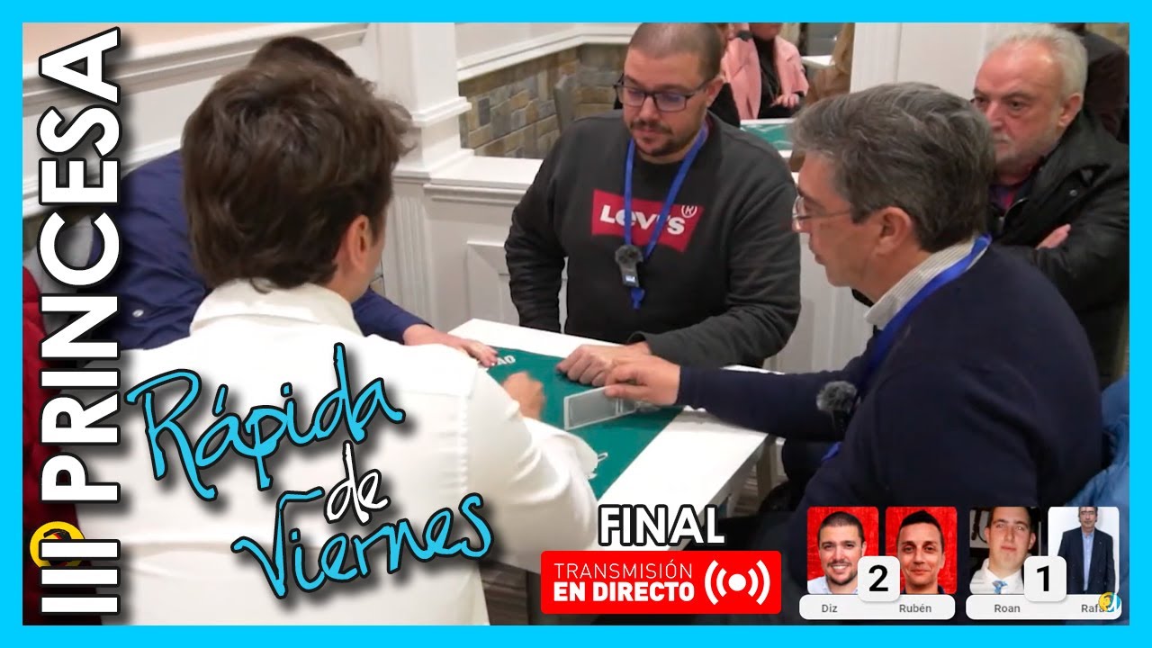 Partida de Mus Ⓜ️ Final III Torneo Princesa 🔴 en Directo