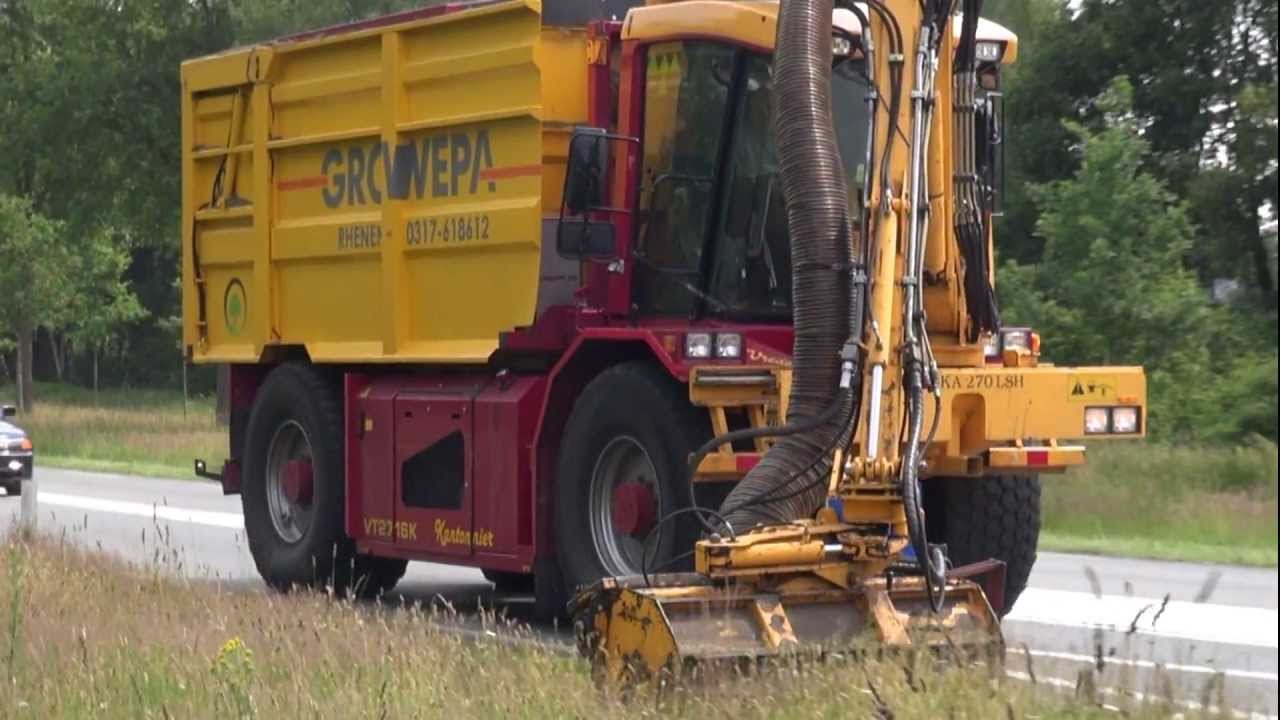BermMaaien - Vredo vt2716k met maaiarmen - Growepa BV