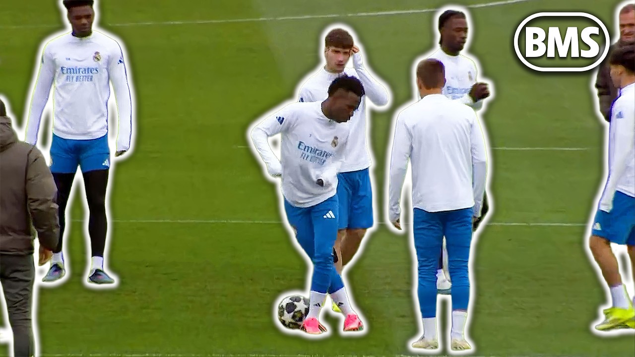 FINAL SESSION BEFORE MAN CITY! 👀 | Real Madrid train ahead of Man City Champions League clash