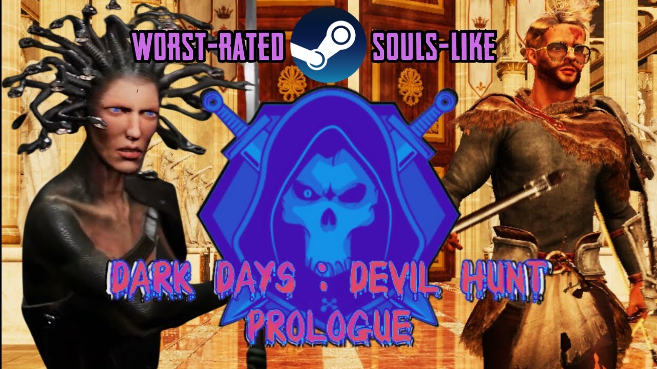 Steam's 👎 WORST-RATED Souls-Like🩸Dark Days: Devil Hunt (Full Stream)