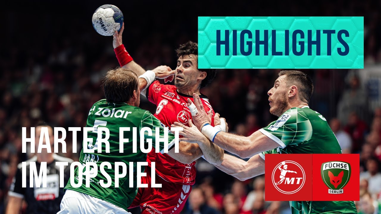 Highlights: MT Melsungen - Füchse Berlin (Saison 2024/25) | DAIKIN Handball-Bundesliga