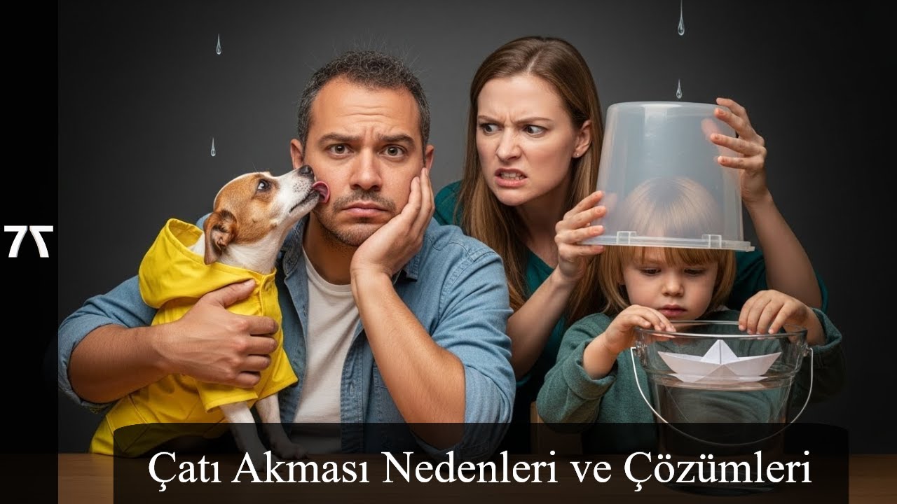 &Ccedil;atı akmaları ve su sızıntılarının sebepleri ve &ccedil;&ouml;z&uuml;mleri