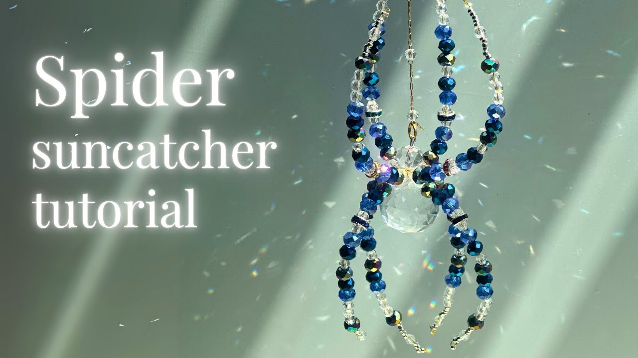 Spider Suncatcher DIY That Will Enchant Your Windows 🕷️