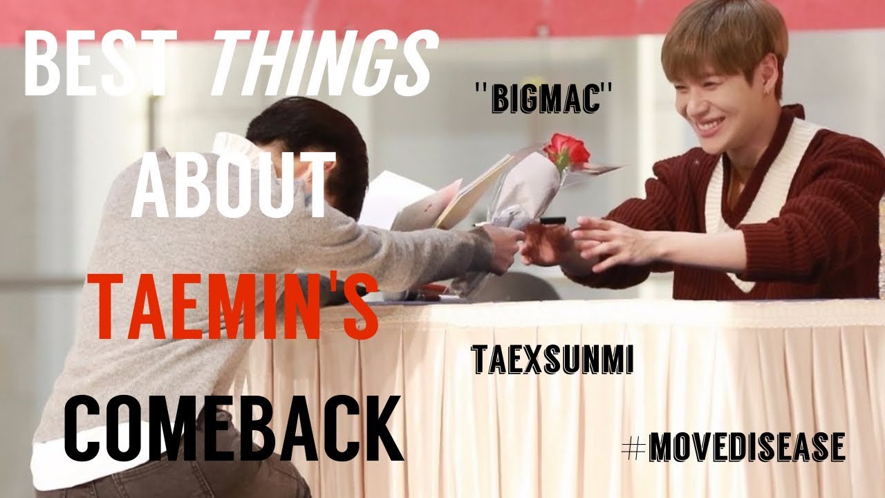 Best Things about Taemin's Comeback