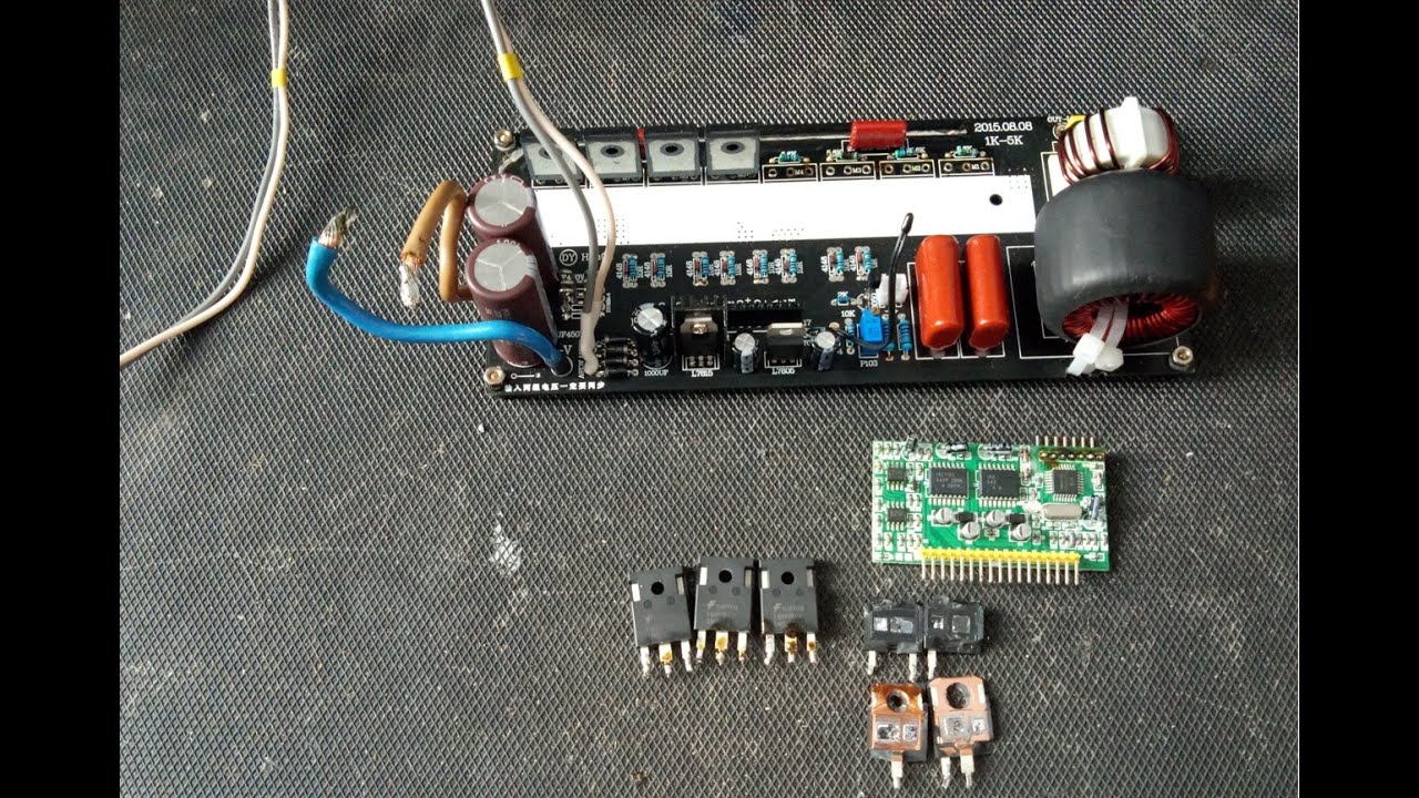 ПЛАТА ЧИСТО СИНУСА , СГОРЕЛИ ТРАНЗИСТОРЫ . (Часть вторая .)