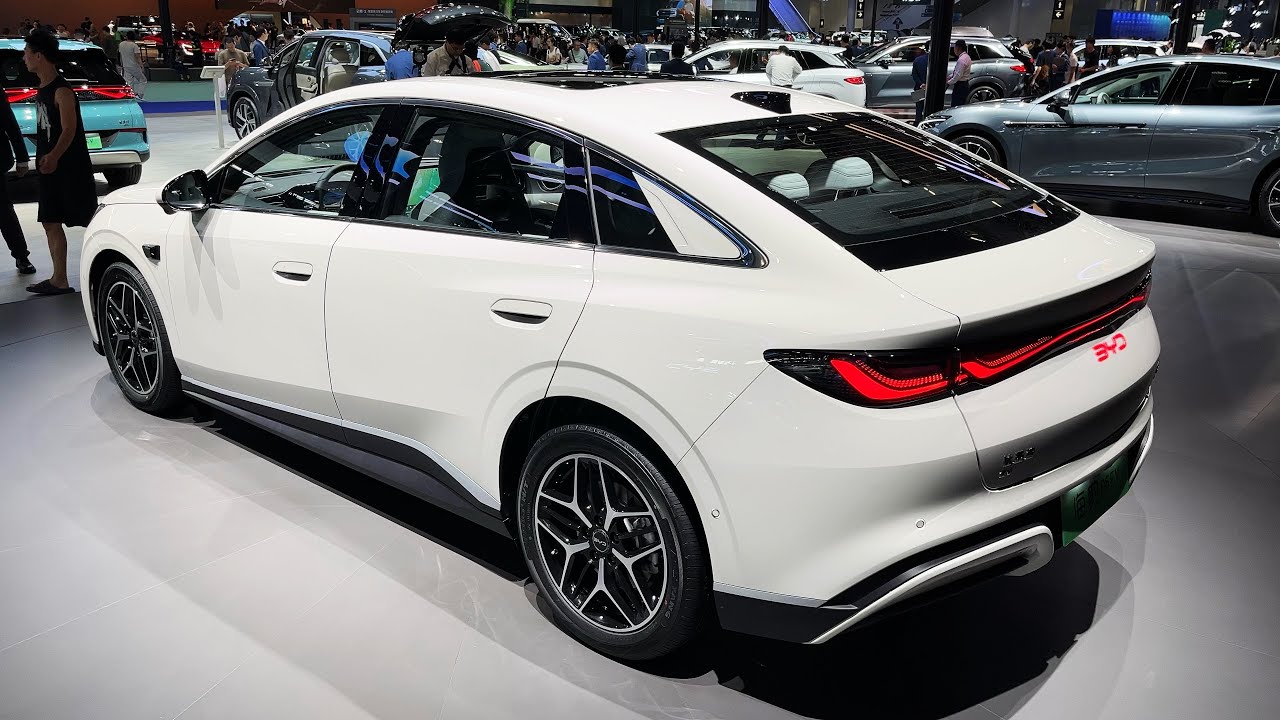2025 BYD Seal 06 Sedan EV Интерьер и экстерьер в деталях 4K