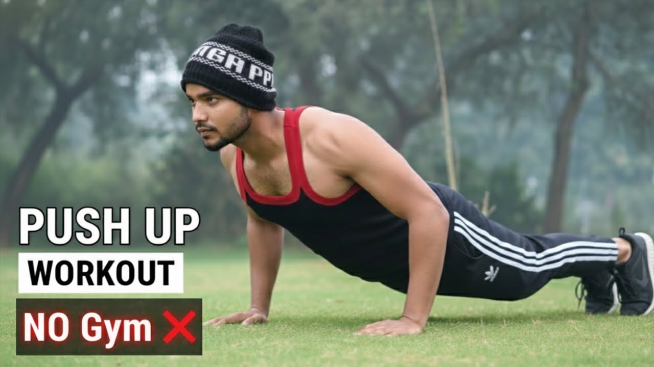 Daily Push Up Workout at Home 🏠 | No Gym Body Transformation