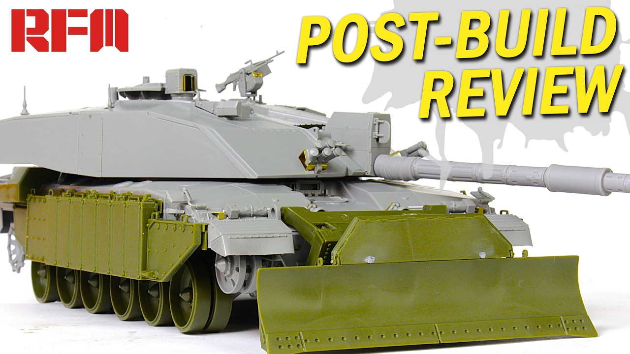 KFOR Challenger 2 Upgrade -- Post-Build Review -- Rye Field Model 5062 in 1/35 Scale
