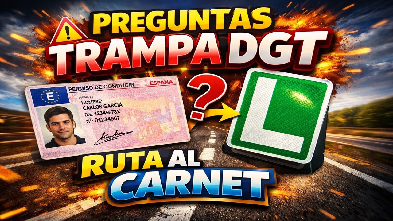 PREGUNTAS TRAMPA DGT 2026   /   EXPLICADAS    /  RUTA AL CARNET 🚗