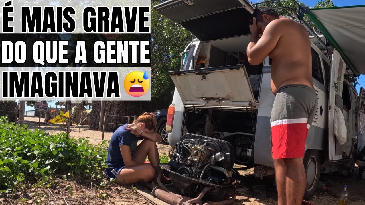 # EPISODIO 174 - Depois De 7 Meses Tivemos Que Descer o Motor Da Kombi .