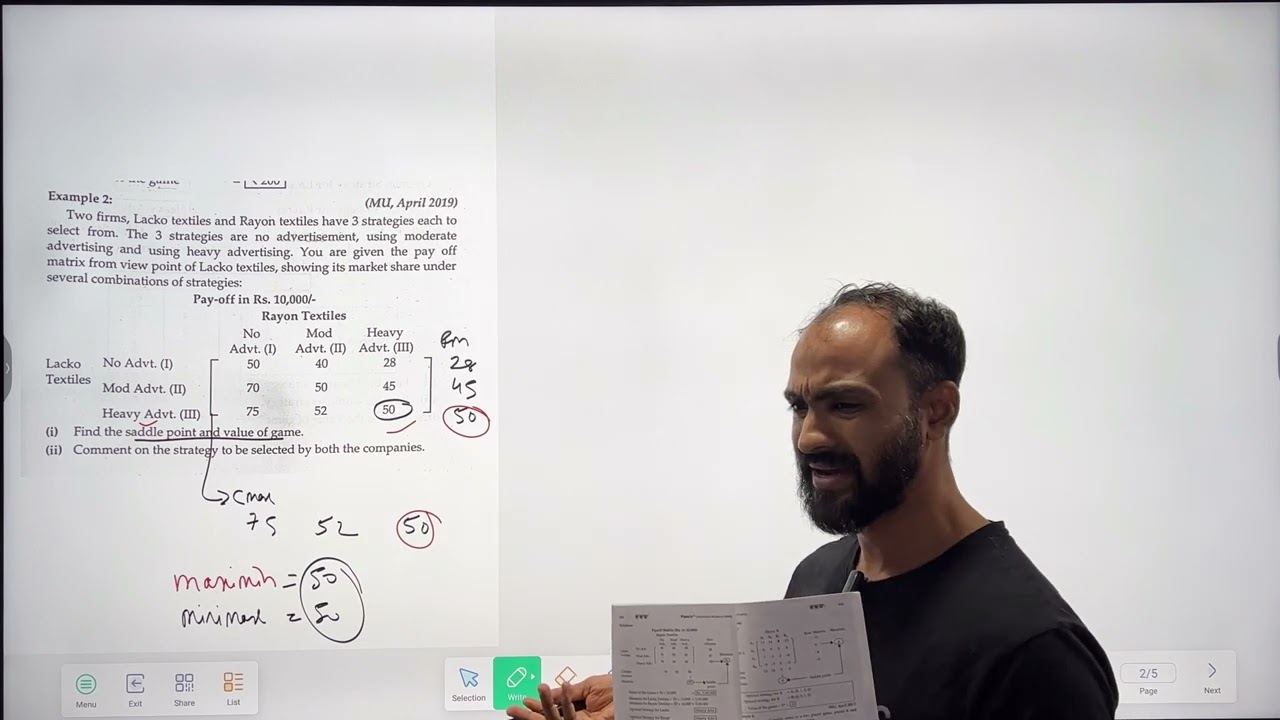 #1 TYBMS Theory OF GAMES | operation research | SEM 6 | SIRAJ SHAIKH | MUMBAI UNIVERSITY |