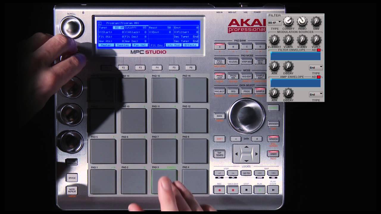 Filtering Using MPC Software Version 1.4 | MPC One-Shot