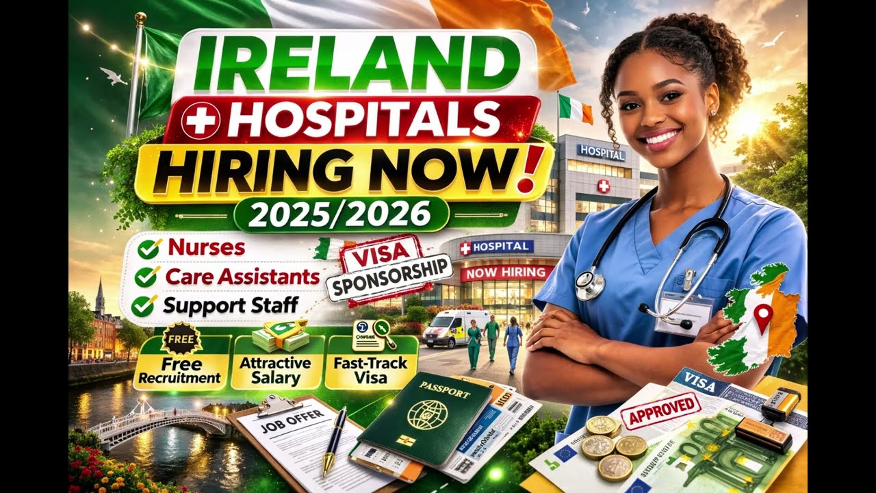 Ireland Hospitals Hiring Now &ndash; Nurses, Care Assistants & Visa Sponsorship (2025/2026)