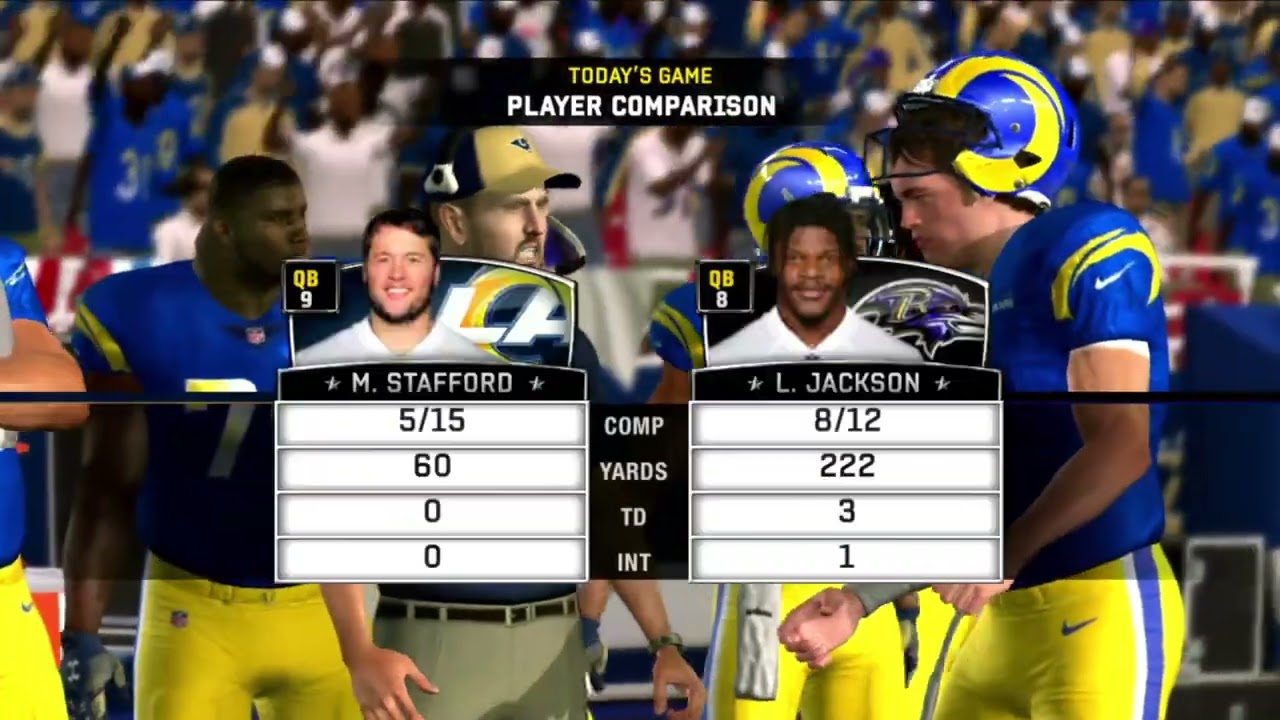 Презентация Reborn Sports Network - Madden 11 Mod yr 2 W14 Ravens vs. Rams (Часть 3/6)