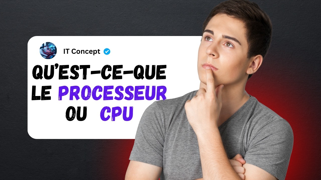 C'est quoi le processeur ? Tous savoir sur le CPU en 5min