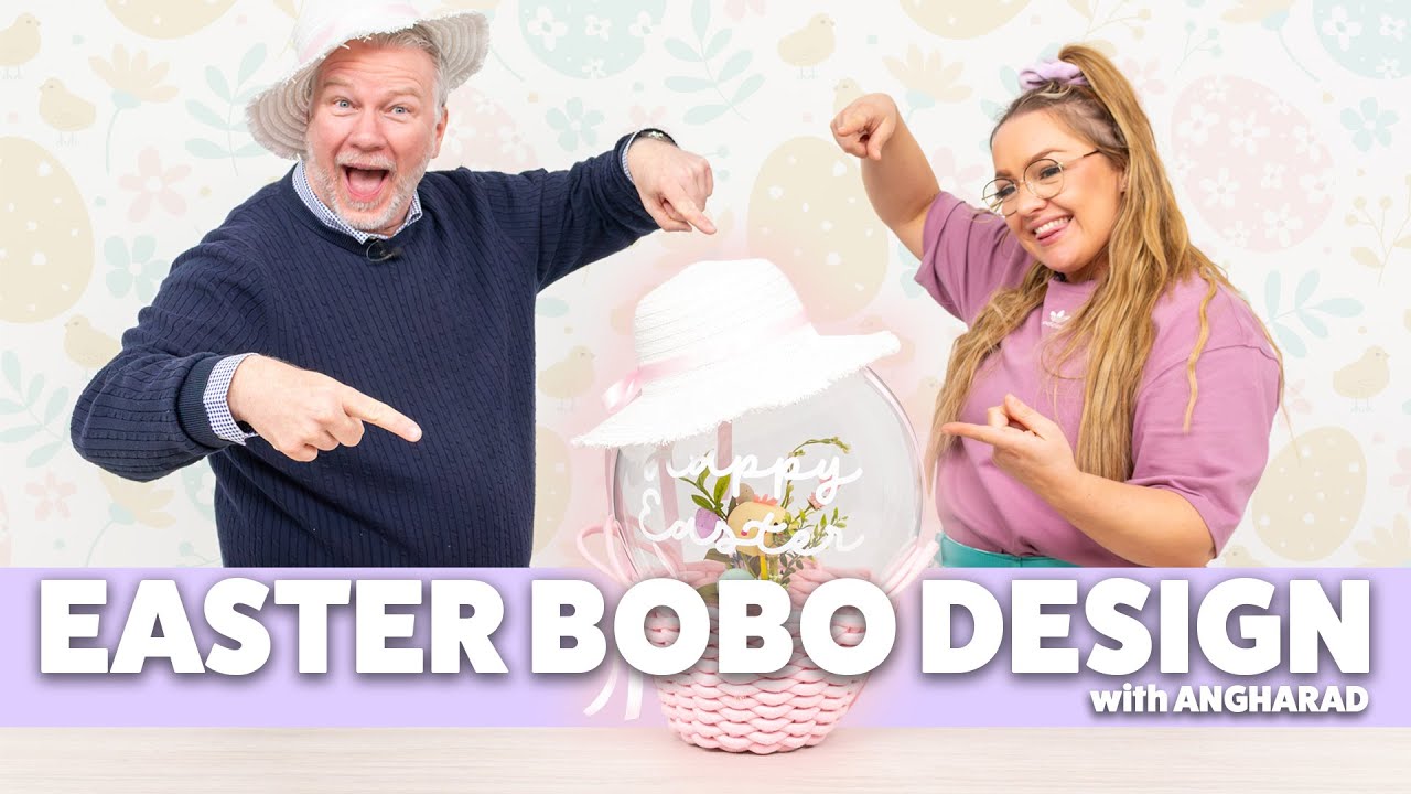 How to Make an Easter Bonnet BoBo Basket! | With Angharad’s Party Art! - BMTV 476