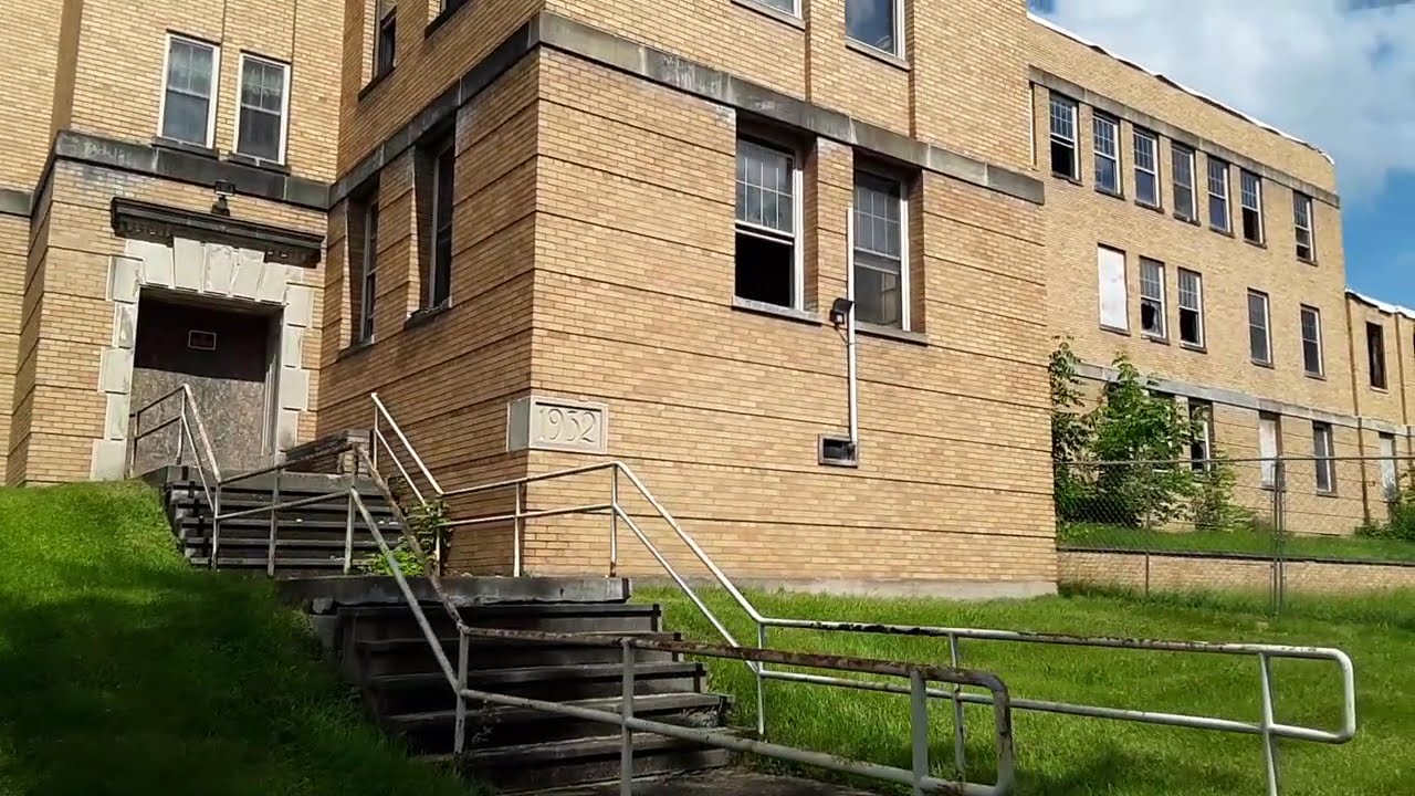 Blossburg Hospital after the fire